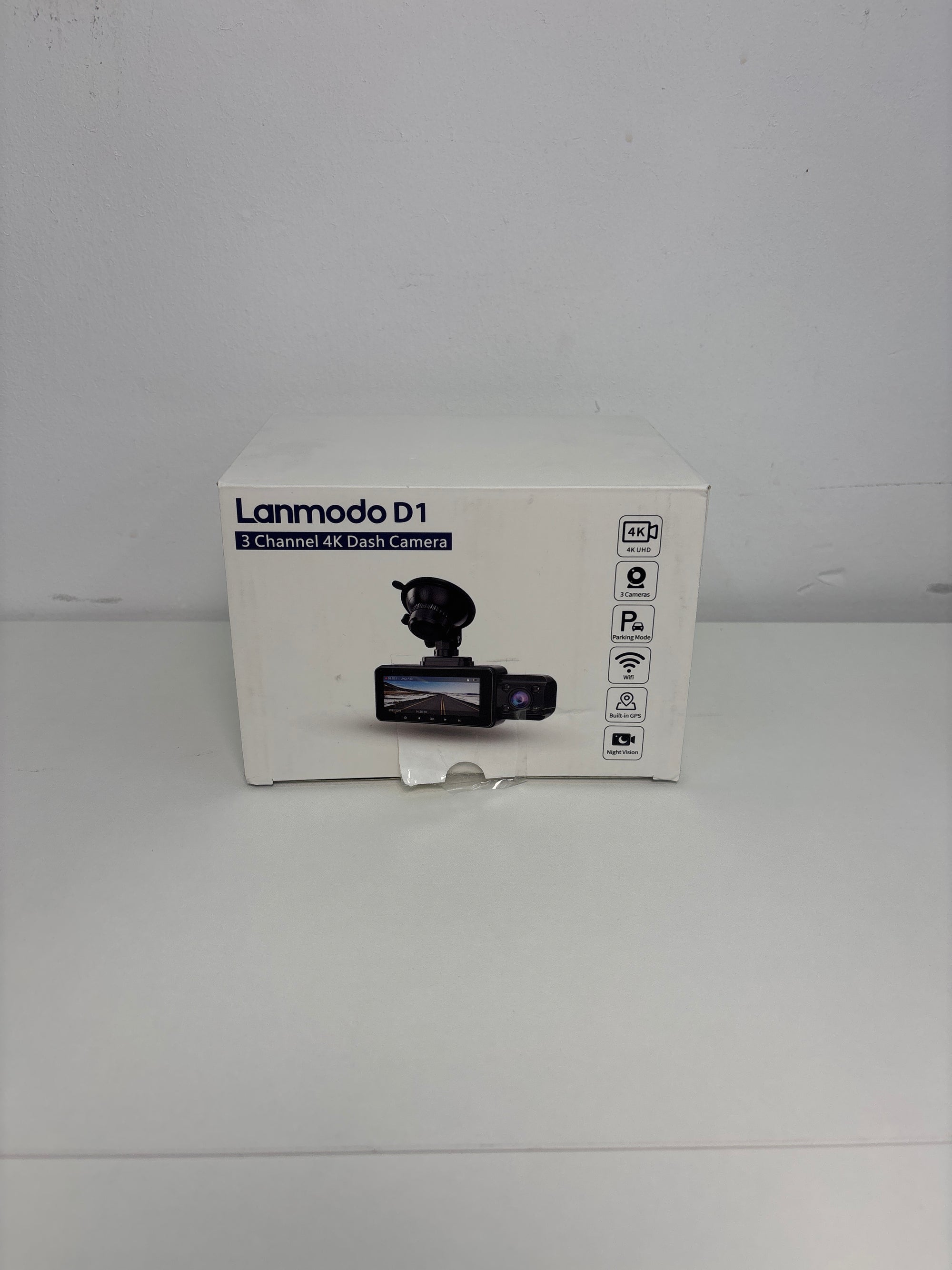 3 Channel 4K Dash Cam with 5GHz WiFi & APP Control, 4K/2.5K+1080P+1080P Front Inside and Rear, Triple Dash Camera with 64GB Card, G-Sensor, 24 Hours Parking Mode, Loop Recording, Night Vision